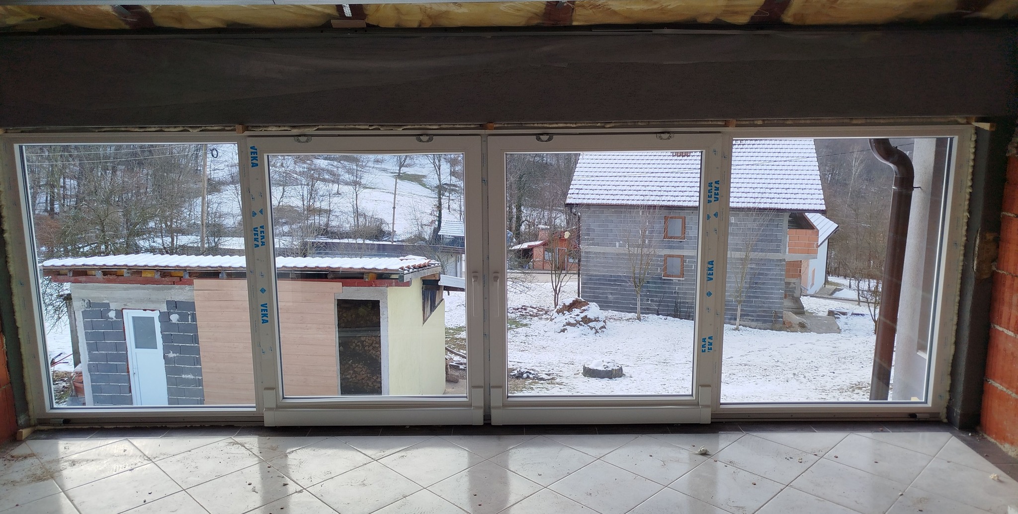 PVC stolarija VEKA – detalj ugradnje