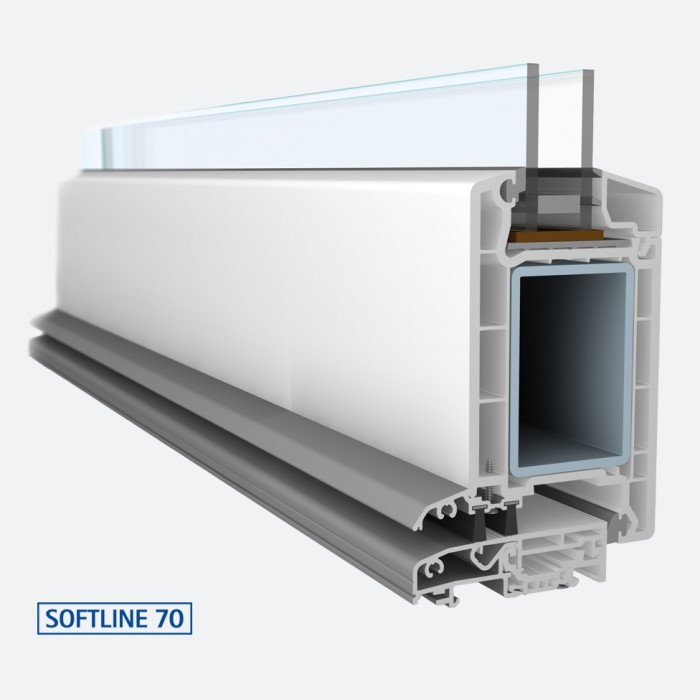 Presjek VEKA Softline 70