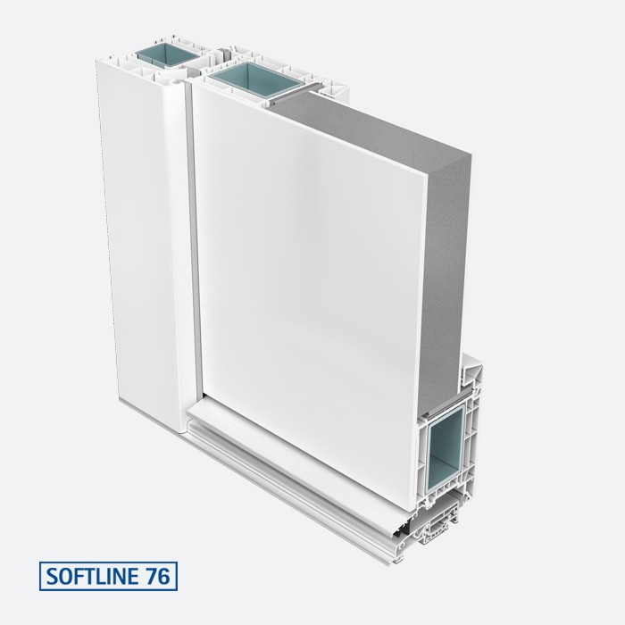 Presjek VEKA Softline 76