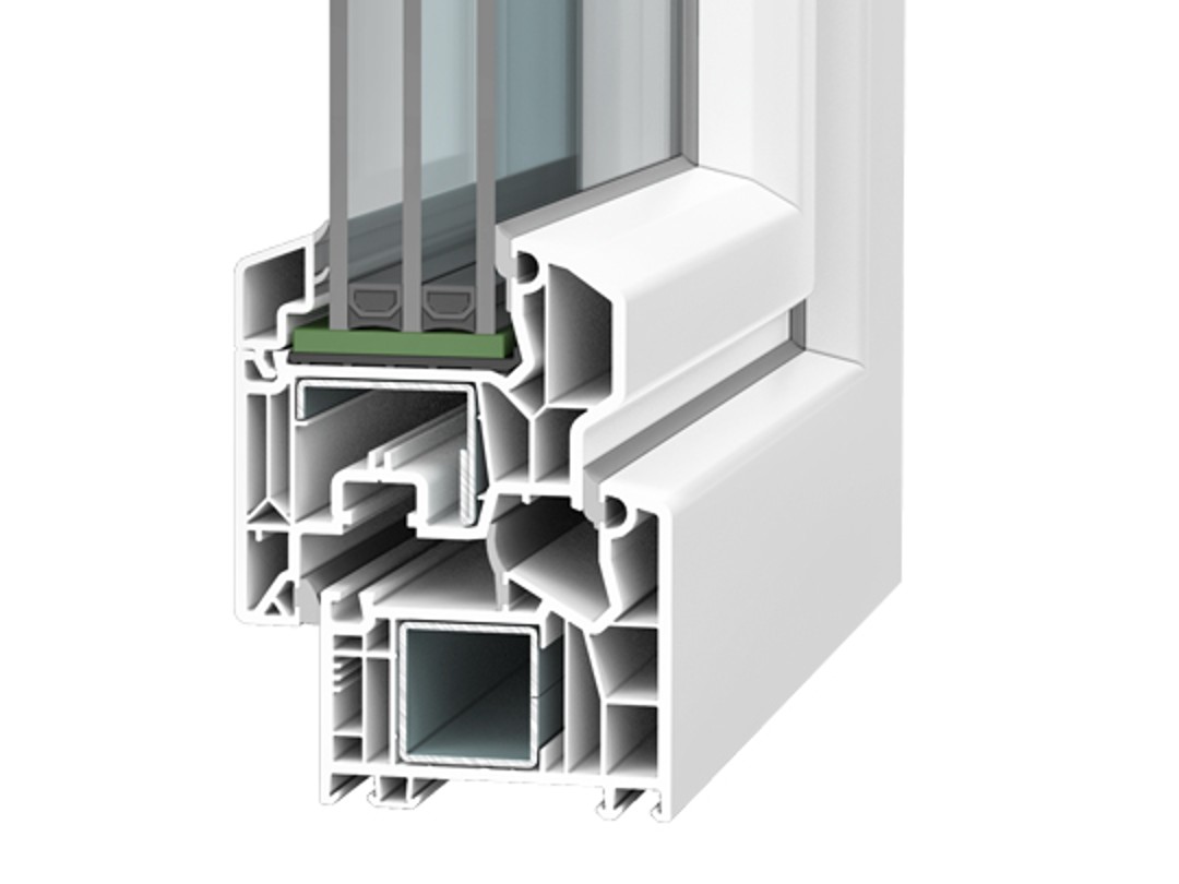 VEKA Softline 76 MD presjek